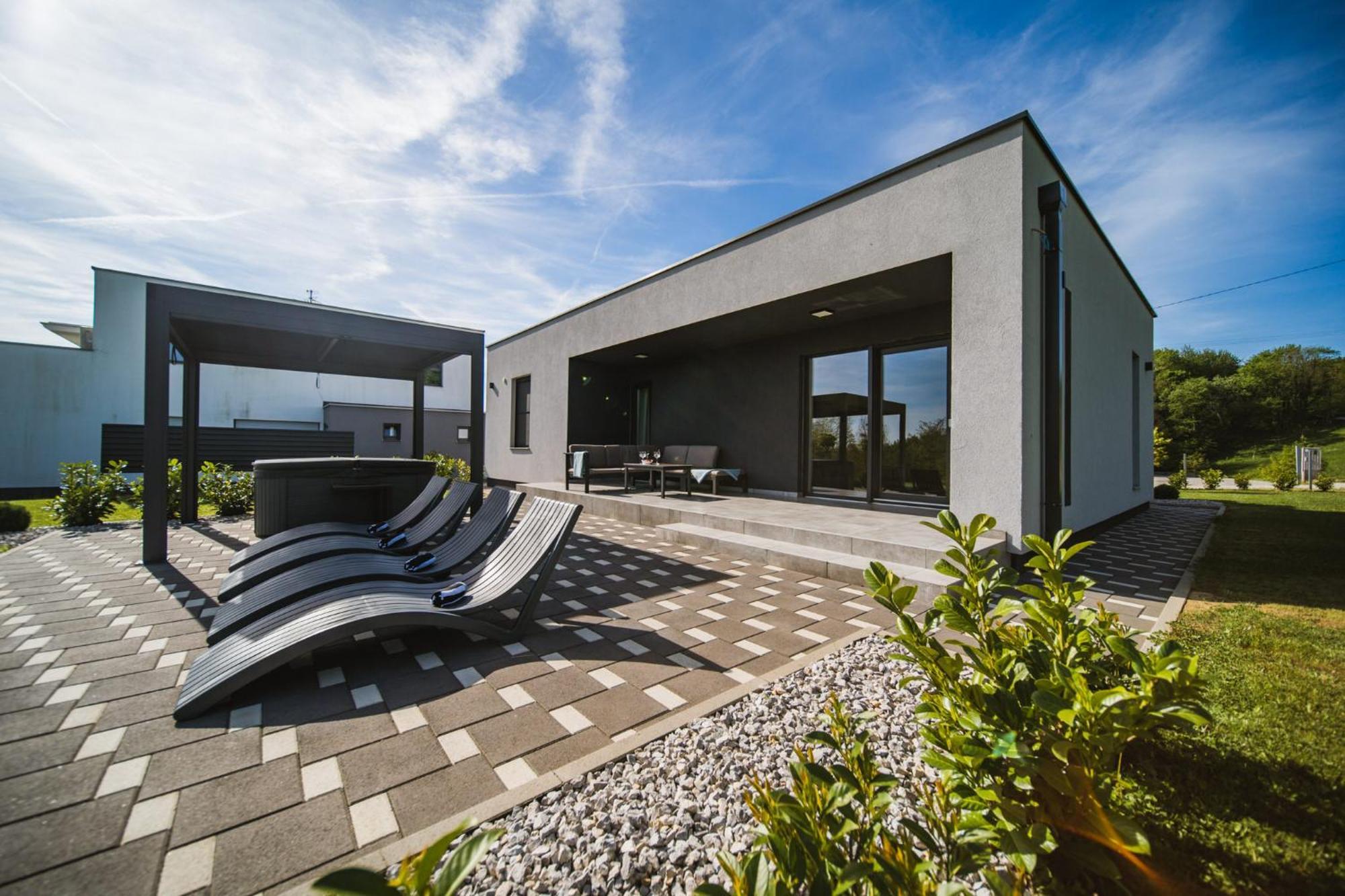 K Relax Place, Varazdinske Toplice, Modern Home With Sauna, Jacuzzi, Wifi Exterior foto